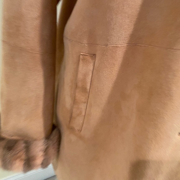 Louis Dell’olio suede and fur coat - Picture 9 of 10